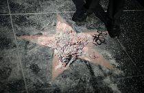 Trump’ın Hollywood Ünlüler Kaldırımı’ndaki yıldızına 'kazma vuruldu'