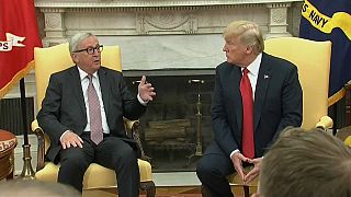 Juncker y Trump buscan acuerdos