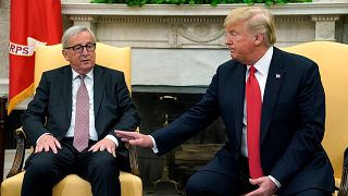 ABD Başkanı Trump, Avrupa Komisyonu Başkanı Jean-Claude Juncker ile görüştü