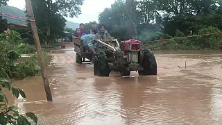 Effondrement d'un barrage au Laos : l'eau gagne le Cambodge 