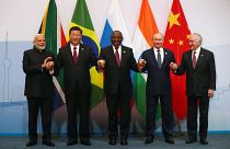 Hindistan, Çin, Güney Afrika, Rusya ve Brezilya liderleri BRICS Zirvesi'nde