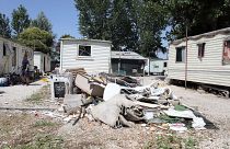 Italienische Behörden räumen Roma-Lager