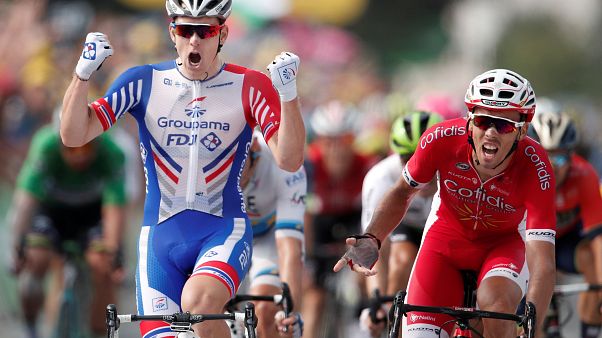 Tour 2018 : Doublé français au sprint Tour 2018 : Doublé français au sprint