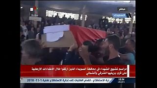 Funeral masivo en Siria