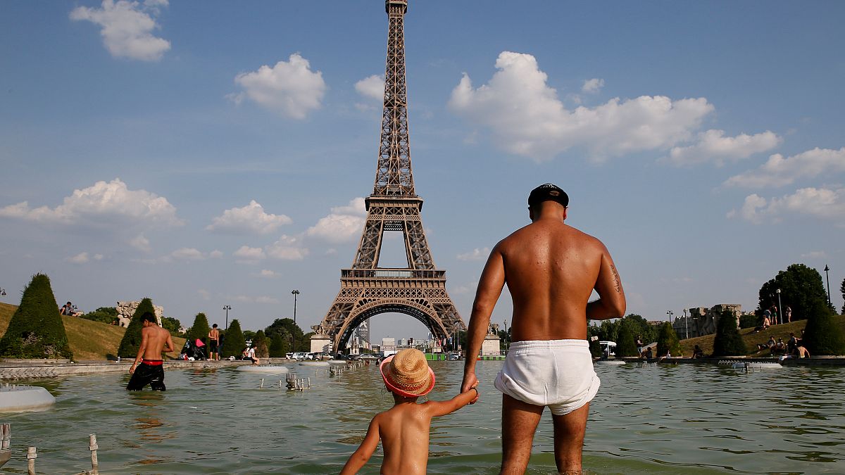 What does the summer heatwave look like across Europe?