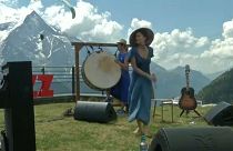 Jazzfesztivál a Mont Blanc lábánál