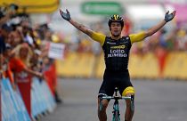 Tour de France: Primoz Roglic wins stage 19