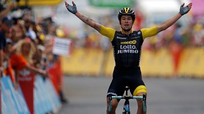 Tour de France: Primoz Roglic wins stage 19 