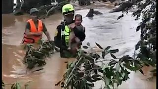 Rescue team that saved Thai footballers helps survivors of Laos dam collapse