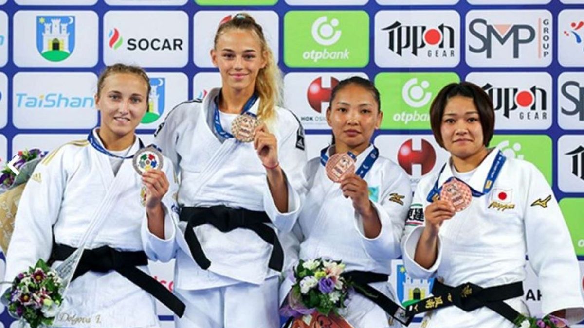 Daria Bilodid reigns supreme at the Zagreb Judo Grand Prix 