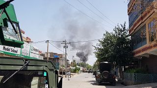 Explosions rock Afghan city of Jalalabad