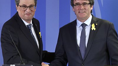 Puigdemont è tornato a Bruxelles, la battaglia continua