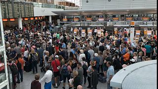 Chaos am Münchener Flughafen
