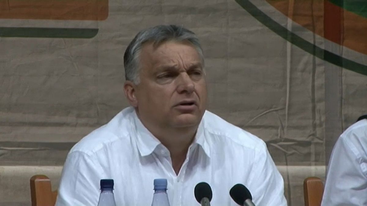 Hungary's PM Viktor Orban attacks the EU