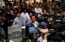 Hun Sen virtual ganador de las elecciones en Camboya