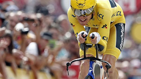 Geraint Thomas gewinnt Tour de France 2018 Geraint Thomas gewinnt Tour de France 2018