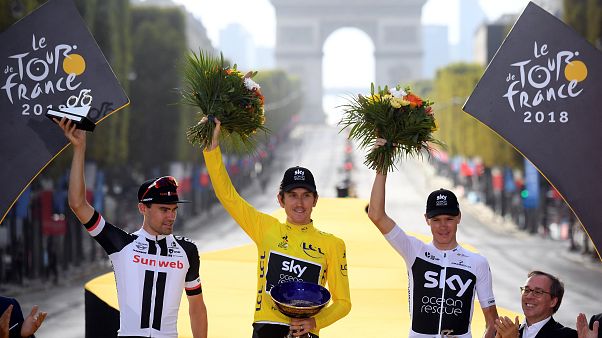 Tour de France : Geraint Thomas triomphe à Paris Tour de France : Geraint Thomas triomphe à Paris