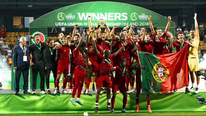 Resultado de imagem para campeÃO EUROPEU SUB 19