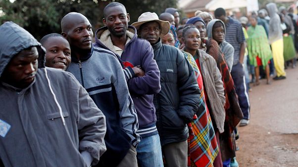 Polls open in Zimbabwe's first post-Mugabe presidential election Polls open in Zimbabwe's first post-Mugabe presidential election