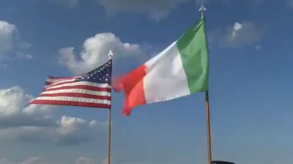 Conte atterra a Washington Conte atterra a Washington