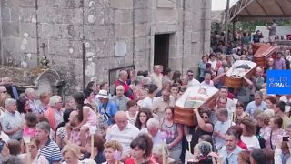 Watch: Spanish town hosts annual Festival of Near-Death Experiences