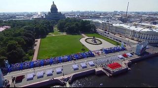 No Comment: Grand naval parade marks Navy Day in Russia