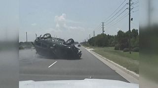 Watch: dramatic car chase in South Carolina