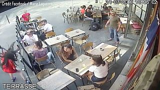 French student slapped for standing up to harasser
