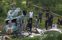 China: Hubschrauber abgestürzt