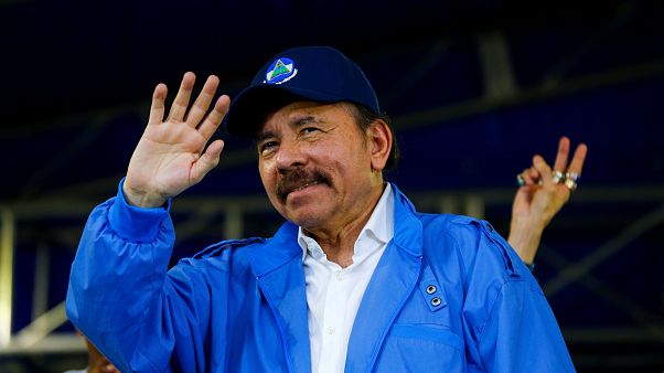 Nicaragua's President Daniel Ortega in Managua, Nicaragua July 7, 2018. Nicaragua's President Daniel Ortega in Managua, Nicaragua July 7, 2018.