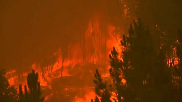 Todos os os distridos de Portugal continental em alerta por causa dos incêndios Todos os os distridos de Portugal continental em alerta por causa dos incêndios