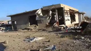 جانب من استيلاء قوات النظام السوري على حوض اليرموك في درعا