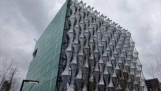 The US embassy in Battersea, London.