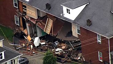 5 personas rescatadas en el desplome de una vivienda en Pensilvania