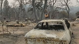  مدينة ريدينغ الأمريكية تتحول إلى يباب بسبب حرائق كاليفورنيا