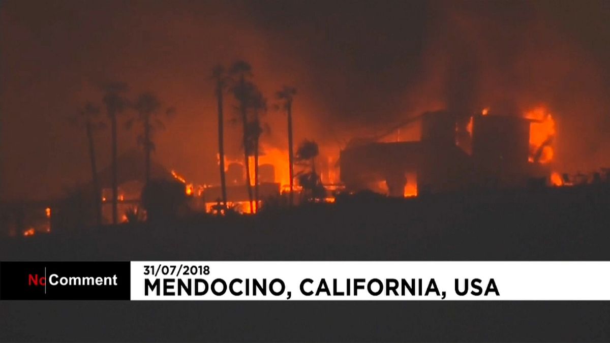 California continua su lucha contra los incendios