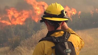 Kalifornien kämpft gegen die Flammen
