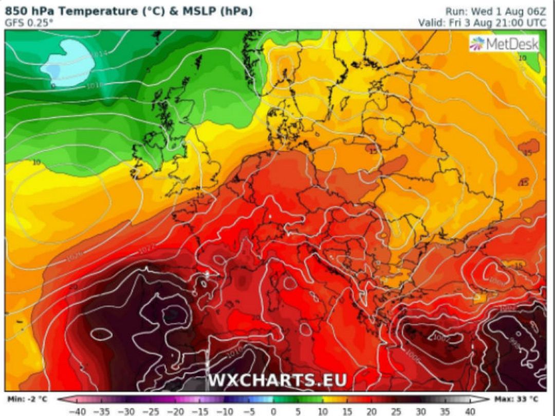 Temperatures in Spain and Portugal could exceed 48 degrees — breaking