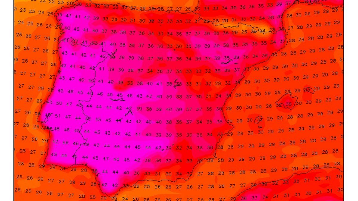 Temperatures in Spain and Portugal could exceed 48 degrees — breaking all-time Europe record