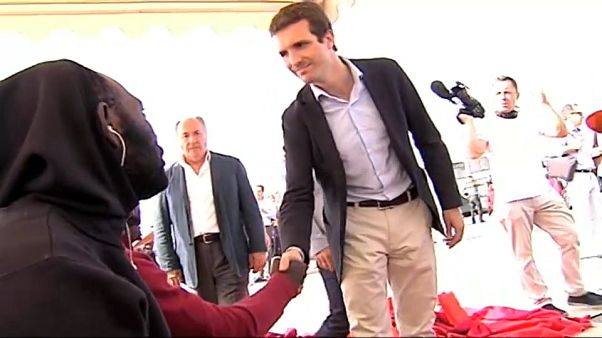 Pablo Casado critica el supuesto "efecto llamada" de la política migratoria del PSOE Pablo Casado critica el supuesto "efecto llamada" de la política migratoria del PSOE