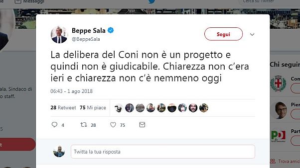 Olimpiadi 2026: via libera del CONI, ma Sala polemizza... Olimpiadi 2026: via libera del CONI, ma Sala polemizza...