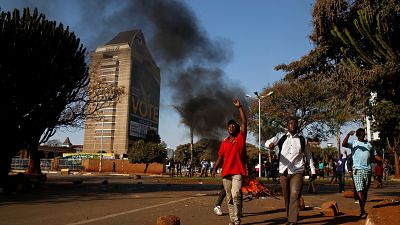 Зимбабвийцы протестуют против результатов выборов