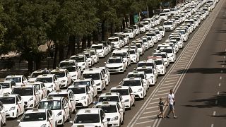 Espagne : première victoire pour les taxis