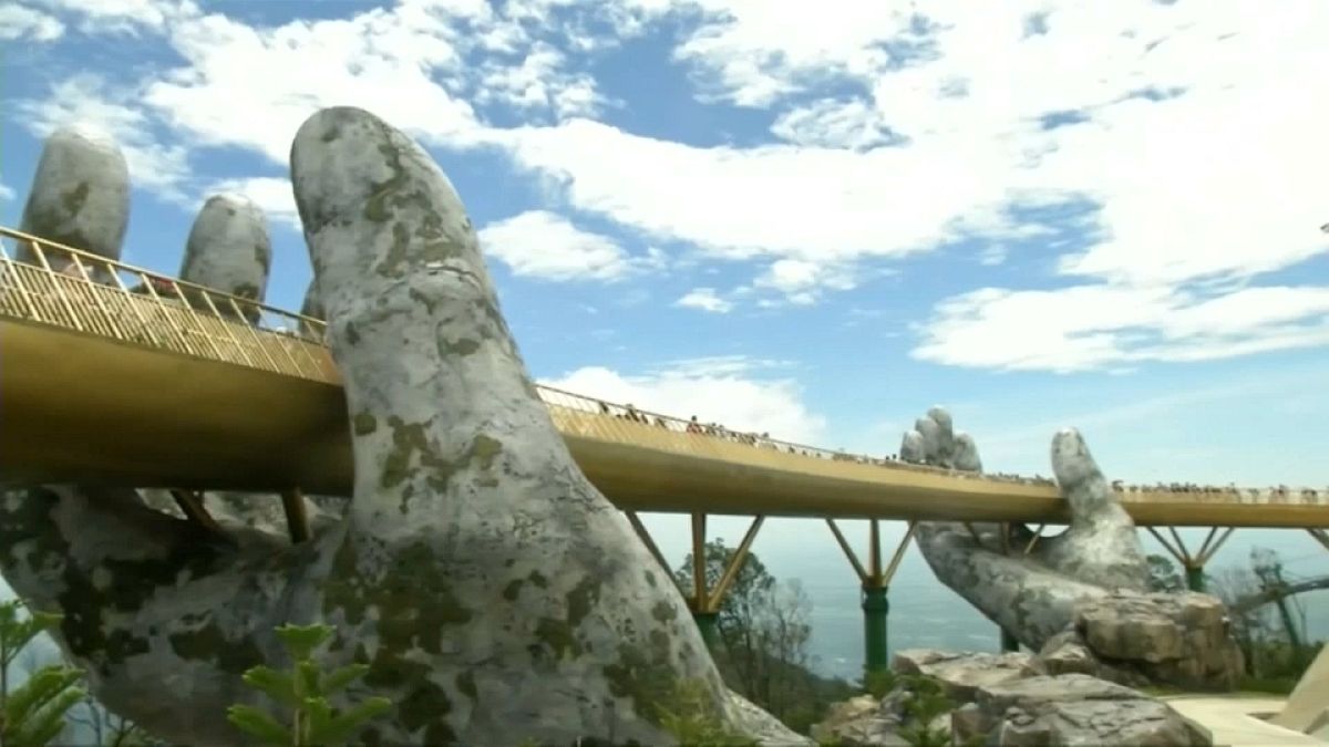 شاهد: الجسر الذهبي في فيتنام يستقطب المزيد من السياح