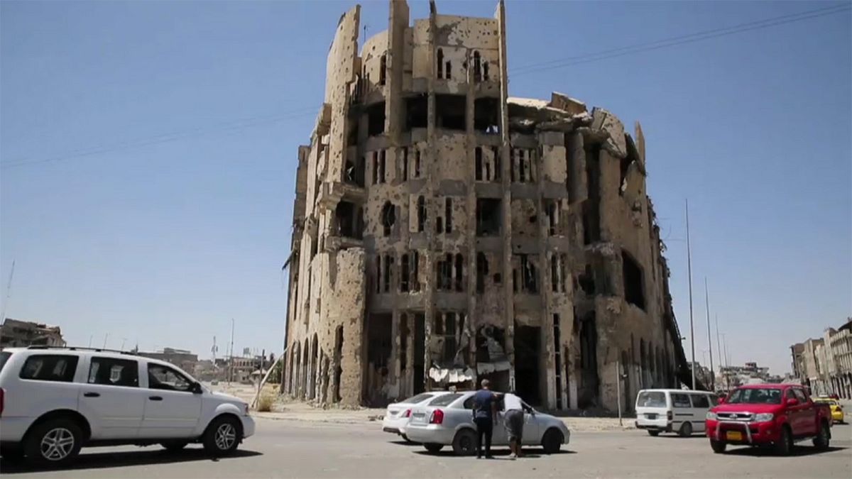 Mossul - nicht explodierte Munition macht die Stadt zu einer Zeitbombe