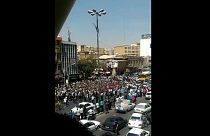 گاز اشک‌آور، دود و آتش در سومین روز اعتراض‌ها در ایران