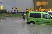 Überschwemmungen im Westen Österreichs