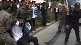 تظاهرات یهودیان ارتدوکس در اسرائیل