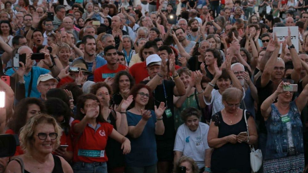 ‘World’s largest Arabic lesson’ held in Tel Aviv in response to nation-state law