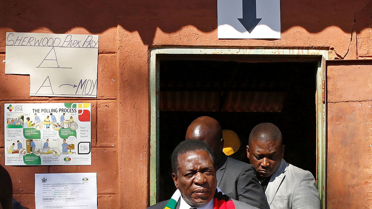 Emmerson Mnangagwa re-elected as President of Zimbabwe